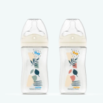 DODIE BIB TETINE MULTI-PERFOREE ROSE/BLEU +0M BIOMIMETISME D2 – 270 ML
