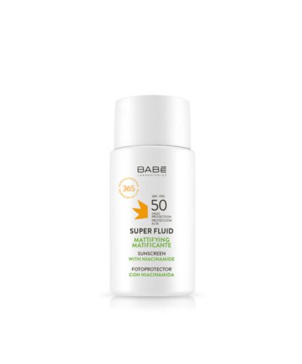 BABE SOLAIRE CRÈME VISAGE MATTIFYING SUPER FLUID SPF 50 – 50 ML