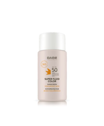BABE SOLAIRE CRÈME VISAGE SUPER FLUID TEINTE SPF 50 - 50 ML