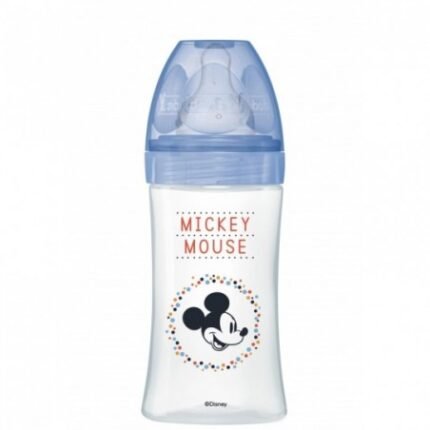 DODIE BIB INI+ MICKEY BLEU 0-6M TET RONDE 3 VIT D2 – 270 ML