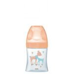 DODIE BIB SENS + VERRE BEIGE BICHE 0-6M TET PLATE D1 – 150 ML