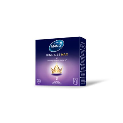 MANIX KING SIZE MAX PRÉSERVATIFS / 3 UNITÉS