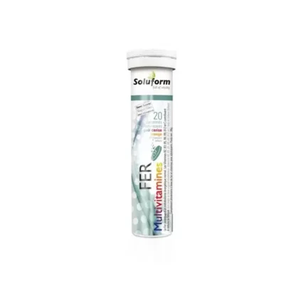 SOLUFORM FER MULTIVITAMINES - 20 COMPRIMES