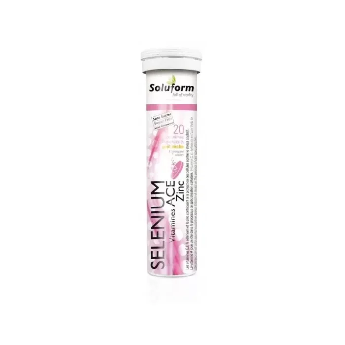 SOLUFORM SELENIUM ACE ZINC - 20 COMPRIMES – Image 1