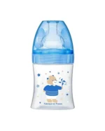 DODIE BIB INI+ BLEU OURSON 0-6M TET PLATE D1 – 150 ML