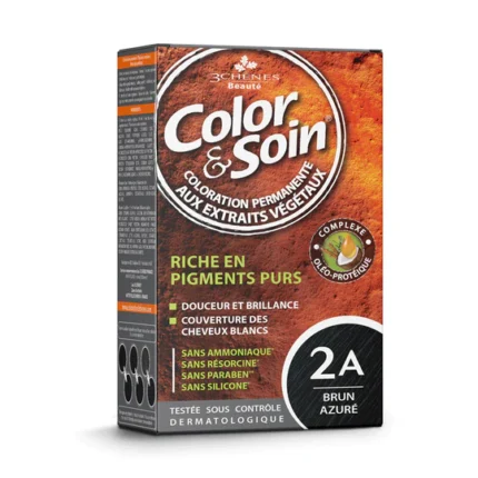 3 CHÊNES COLOR & SOIN COLORATION PERMANENTE AUX EXTRAITS VEGETAUX -2 A