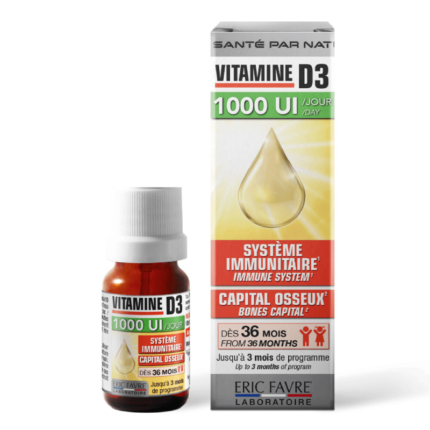 ERIC FAVRE VITAMINE D3 GOUTTES - 20 ML