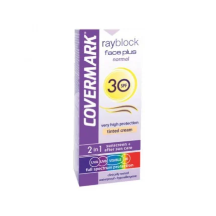 COVERMARK RAYBLOCK FACE PLUS NORMAL SOFT BROWN SPF30 - 50 ML