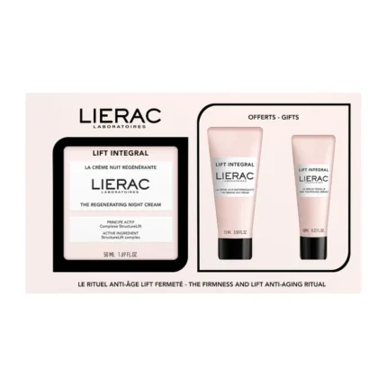 LIERAC COFFRET LIFT INTEGRAL CRÈME NUIT  +MINI CRÈME JOUR  15ML +MINI SÉRUM 10ML OFFERT
