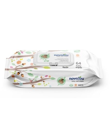NOVALOU BABY LINGETTES - 64 PCS