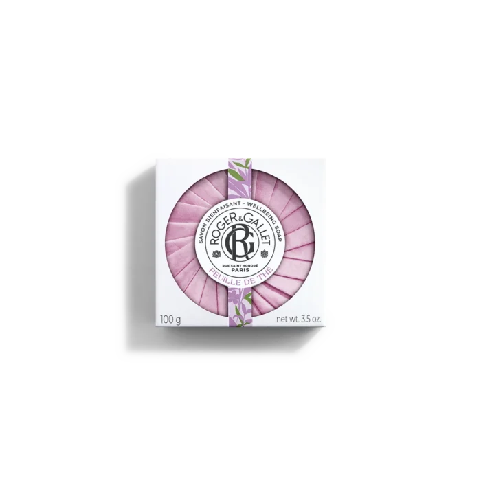 ROGE & GALLET FEUILLE DE THÉ SAVON - 100 G – Image 2