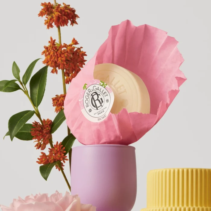 ROGE & GALLET ROSE COFFRET 3 SAVONS  - 300 G – Image 4