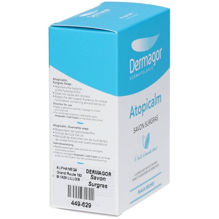 DERMAGOR ATOPICALM SAVON SURGRAS - 150 G – Image 3