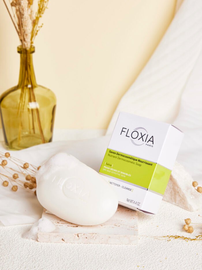 FLOXIA SAVON DERMOCOSMETIQUE NOURRISSANT SATIVA - 125 G – Image 3