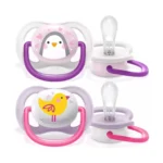 AVENT SUCETTE ORTHO 0-6 M+ GIRL SCF080/06
