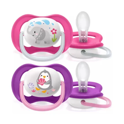 AVENT SUCETTE ORTHO 6-18 M+ GIRL SCF080/08