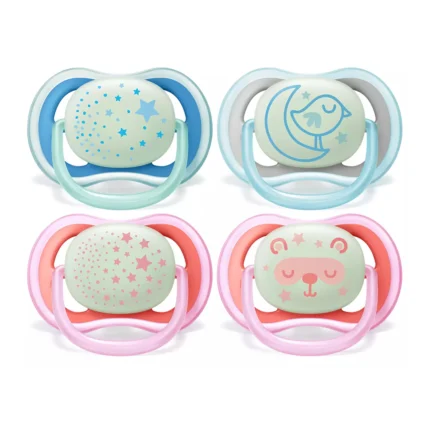 AVENT SUCETTE STHR AIR NIGHT-TIME MIX 6-18M+ SCF376/20