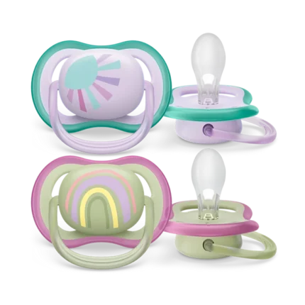 AVENT SUCETTE ULTRA AIR 0-6 M GIRL SCF085/59