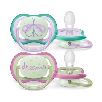 AVENT SUCETTE ULTRA AIR 0-6M GIRL SCF376/19