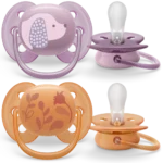 AVENT SUCETTE ULTRA SOFT 6-18 M GIRL SCF091/18