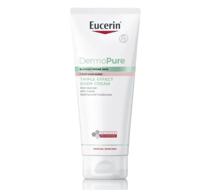 EUCERIN DERMOPURE TRIPLE ACTION CREME POUR CORPS  - 200ML