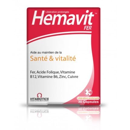 VITABIOTICS HEMAVIT FER  - 30 CAPSULES