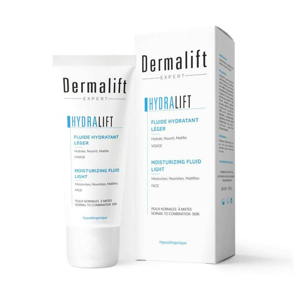 DERMALIFT FLUIDE HYDRATANT PEAUX MIXTES - 40 ML DERMALIFT FLUIDE HYDRATANT PEAUX MIXTES - 40 ML – Image 1